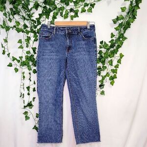a.n.a. Cropped Classic Denim Pants. Size 8. EUC